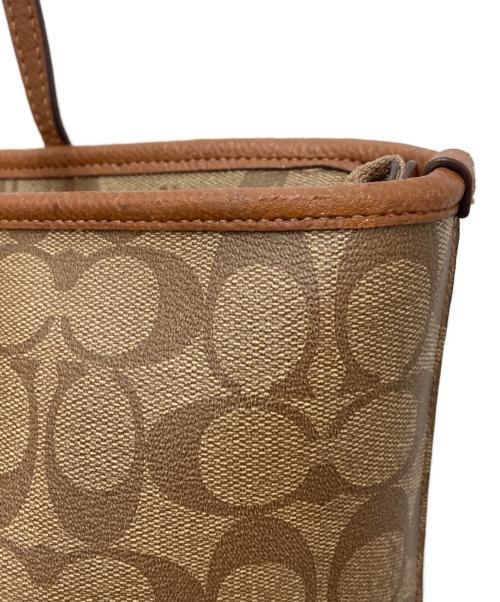 COACH（コーチ）COACH (コーチ) トートバッグ ブラウンの古着・服飾アイテム