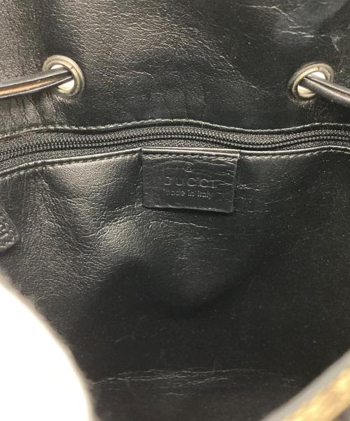 GUCCI（グッチ）GUCCI (グッチ) GGキャンバスワンショルダーバッグ ブラウンの古着・服飾アイテム