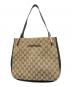 GUCCI (グッチ) GGキャンバスワンショルダーバッグ ブラウン：40000円