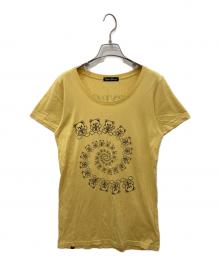 Hysteric Glamour（ヒステリックグラマー）の古着「プリントTシャツ」｜イエロー