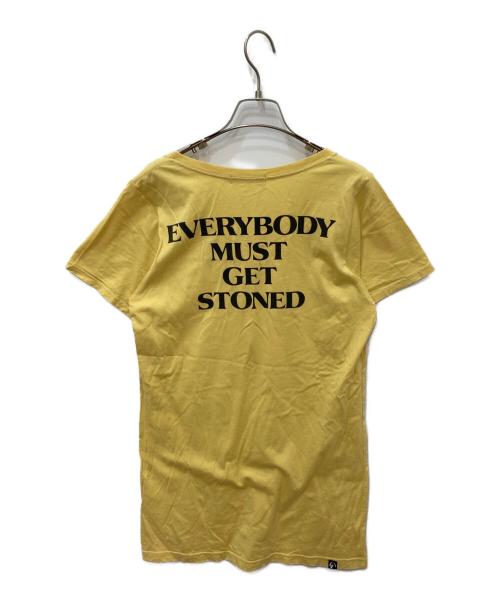 Hysteric Glamour（ヒステリックグラマー）Hysteric Glamour (ヒステリックグラマー) プリントTシャツ イエロー サイズ:FREEの古着・服飾アイテム