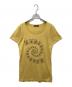 Hysteric Glamour（ヒステリックグラマー）の古着「プリントTシャツ」｜イエロー