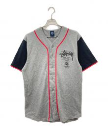 stussy（ステューシー）の古着「ベースボールシャツ」｜グレー
