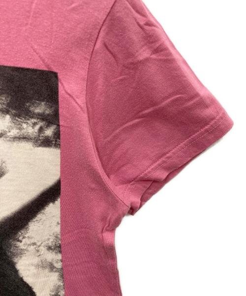 Hysteric Glamour（ヒステリックグラマー）Hysteric Glamour (ヒステリックグラマー) KURT COBAINプリントTシャツ ピンク サイズ:FREEの古着・服飾アイテム