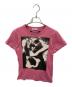 Hysteric Glamour（ヒステリックグラマー）の古着「KURT COBAINプリントTシャツ」｜ピンク