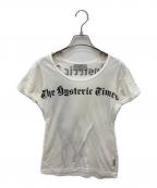 Hysteric Glamourヒステリックグラマー）の古着「プリントTシャツ」｜ホワイト