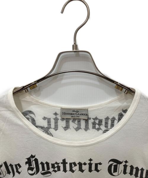 Hysteric Glamour（ヒステリックグラマー）Hysteric Glamour (ヒステリックグラマー) プリントTシャツ ホワイト サイズ:FREEの古着・服飾アイテム