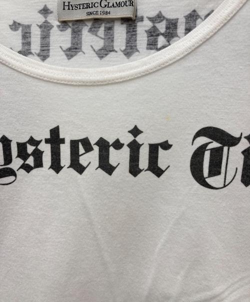 Hysteric Glamour（ヒステリックグラマー）Hysteric Glamour (ヒステリックグラマー) プリントTシャツ ホワイト サイズ:FREEの古着・服飾アイテム