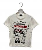 Hysteric Glamourヒステリックグラマー）の古着「プリントTシャツ」｜ホワイト
