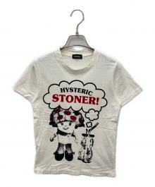 Hysteric Glamour（ヒステリックグラマー）の古着「プリントTシャツ」｜ホワイト