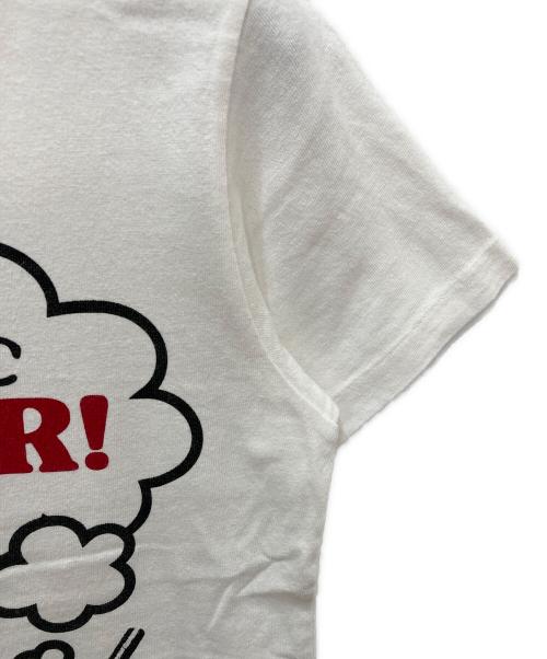 Hysteric Glamour（ヒステリックグラマー）Hysteric Glamour (ヒステリックグラマー) プリントTシャツ ホワイト サイズ:FREEの古着・服飾アイテム