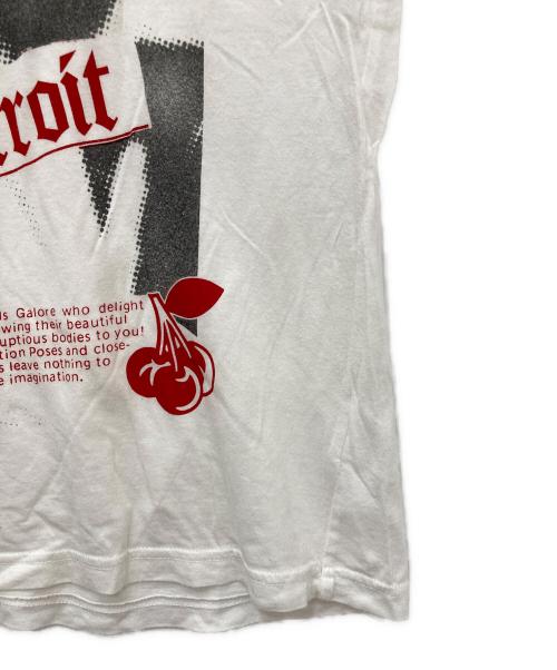 Hysteric Glamour（ヒステリックグラマー）Hysteric Glamour (ヒステリックグラマー) プリントTシャツ ホワイト サイズ:FREEの古着・服飾アイテム