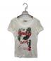 Hysteric Glamour（ヒステリックグラマー）の古着「プリントTシャツ」｜ホワイト