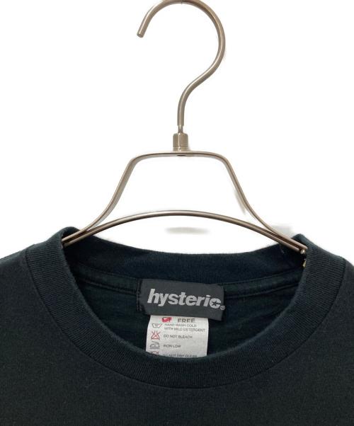 Hysteric Glamour（ヒステリックグラマー）Hysteric Glamour (ヒステリックグラマー) プリントTシャツ ブラック サイズ:FREEの古着・服飾アイテム