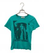 Hysteric Glamourヒステリックグラマー）の古着「プリントTシャツ」｜グリーン