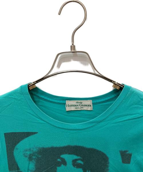 Hysteric Glamour（ヒステリックグラマー）Hysteric Glamour (ヒステリックグラマー) プリントTシャツ グリーン サイズ:Fの古着・服飾アイテム