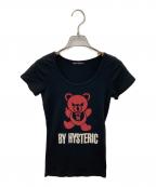 Hysteric Glamourヒステリックグラマー）の古着「ヒスベアプリントTシャツ」｜ホワイト