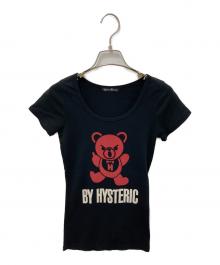 Hysteric Glamour（ヒステリックグラマー）の古着「ヒスベアプリントTシャツ」｜ホワイト