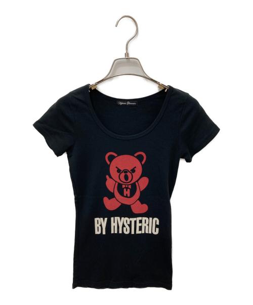 Hysteric Glamour（ヒステリックグラマー）Hysteric Glamour (ヒステリックグラマー) ヒスベアプリントTシャツ ホワイト サイズ:FREEの古着・服飾アイテム