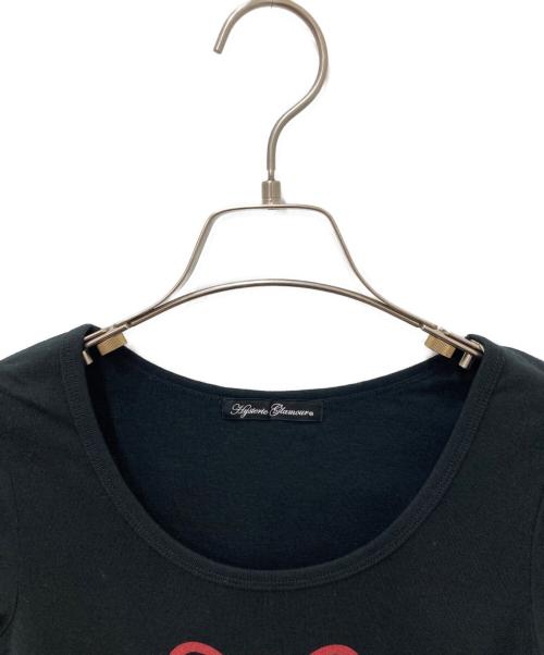 Hysteric Glamour（ヒステリックグラマー）Hysteric Glamour (ヒステリックグラマー) ヒスベアプリントTシャツ ホワイト サイズ:FREEの古着・服飾アイテム