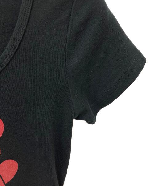 Hysteric Glamour（ヒステリックグラマー）Hysteric Glamour (ヒステリックグラマー) ヒスベアプリントTシャツ ホワイト サイズ:FREEの古着・服飾アイテム