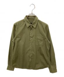 tricot COMME des GARCONS（トリココムデギャルソン）の古着「長袖シャツ」｜カーキ