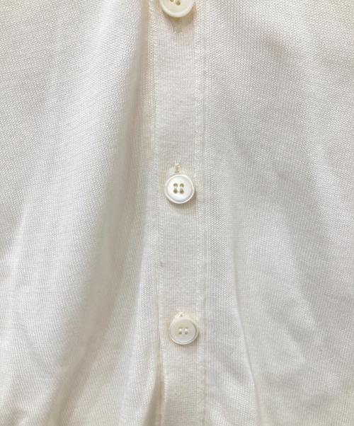 Zanone（ザノーネ）Zanone (ザノーネ) コットンニットカーディガン ホワイト サイズ:46の古着・服飾アイテム