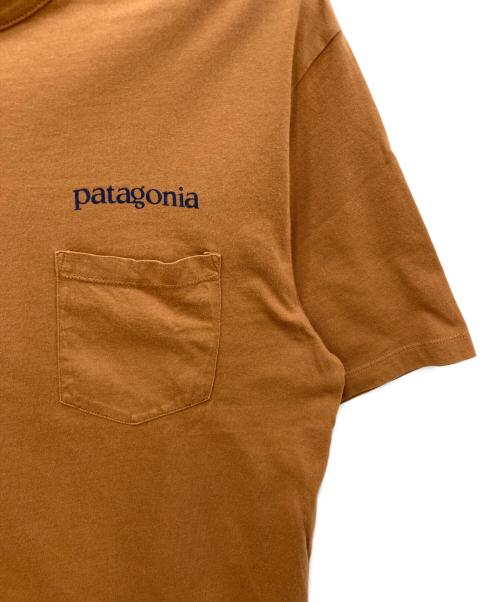 Patagonia（パタゴニア）Patagonia (パタゴニア) 半袖カットソー ブラウン サイズ:Mの古着・服飾アイテム