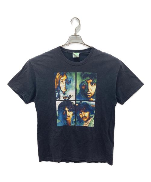 THE BEATLES（ビートルズ）THE BEATLES (ビートルズ) 半袖Tシャツ ブラック サイズ:記載無しの為実寸参照の古着・服飾アイテム