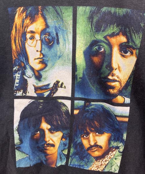 THE BEATLES（ビートルズ）THE BEATLES (ビートルズ) 半袖Tシャツ ブラック サイズ:記載無しの為実寸参照の古着・服飾アイテム