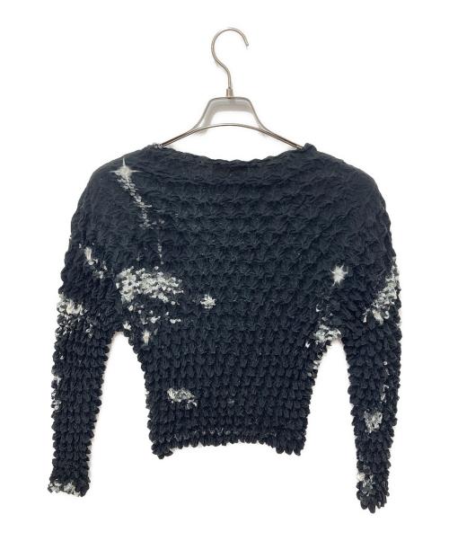 masu（エムエーエスユー）masu (エムエーエスユー) POPCORN SWEATSHIRT ブラック サイズ:46の古着・服飾アイテム