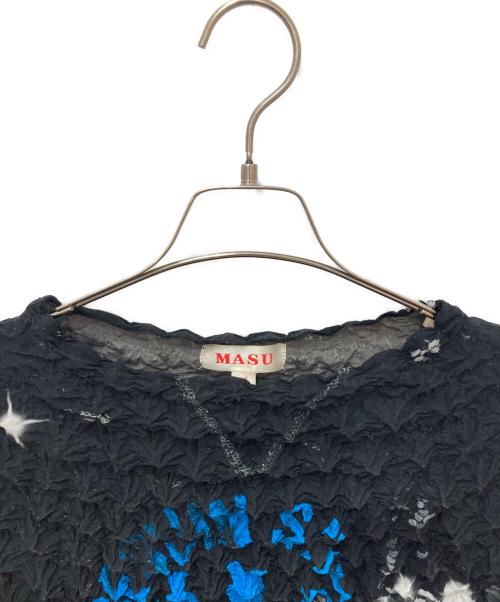 masu（エムエーエスユー）masu (エムエーエスユー) POPCORN SWEATSHIRT ブラック サイズ:46の古着・服飾アイテム