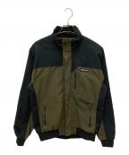 RLX RALPH LAURENアールエルエックスラルフローレン）の古着「スタンドカラージャケット」｜ブラック×カーキ