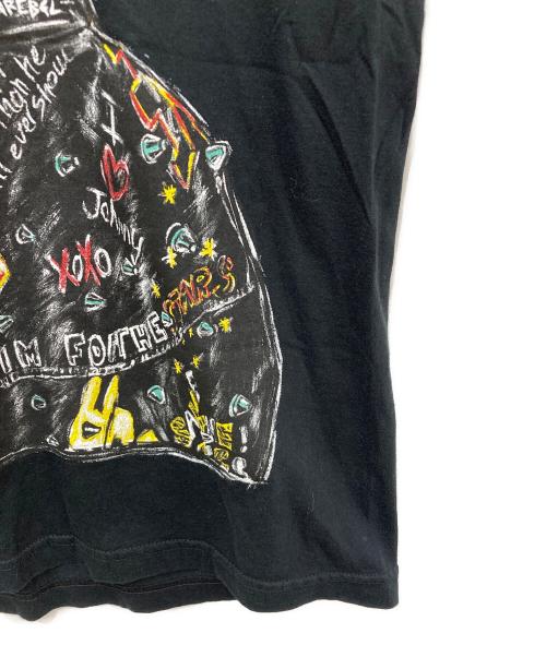 DOMREBEL（ドムレーベル）DOMREBEL (ドムレーベル) Dude Crew neck tee ブラック サイズ:Ｍの古着・服飾アイテム