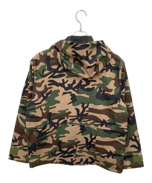 stussy（ステューシー）stussy (ステューシー) Shell Hooded JKT カーキ サイズ:Mの古着・服飾アイテム