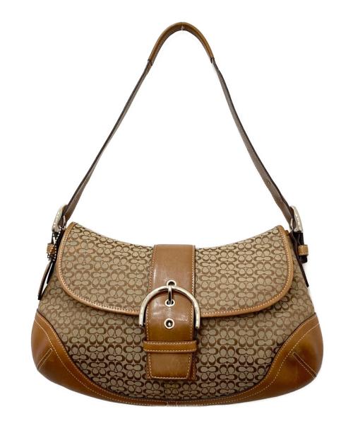 COACH（コーチ）COACH (コーチ) SOHOワンショルダーバッグ ベージュの古着・服飾アイテム