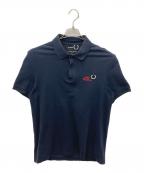 RAF SIMONS×FRED PERRYラフシモンズ×フレッドペリー）の古着「SLIM FIT POLO SHIRT」｜ネイビー