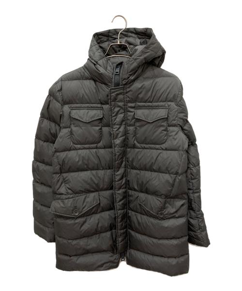 HERNO（ヘルノ）HERNO (ヘルノ) フーデッドダウンジャケット グレー サイズ:52の古着・服飾アイテム
