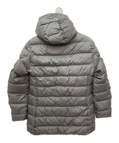 HERNO（ヘルノ）HERNO (ヘルノ) フーデッドダウンジャケット グレー サイズ:52の古着・服飾アイテム