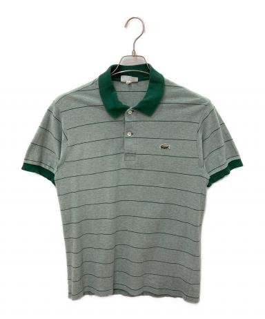 中古・古着通販】LACOSTE (ラコステ) ポロシャツ グリーン サイズ:5