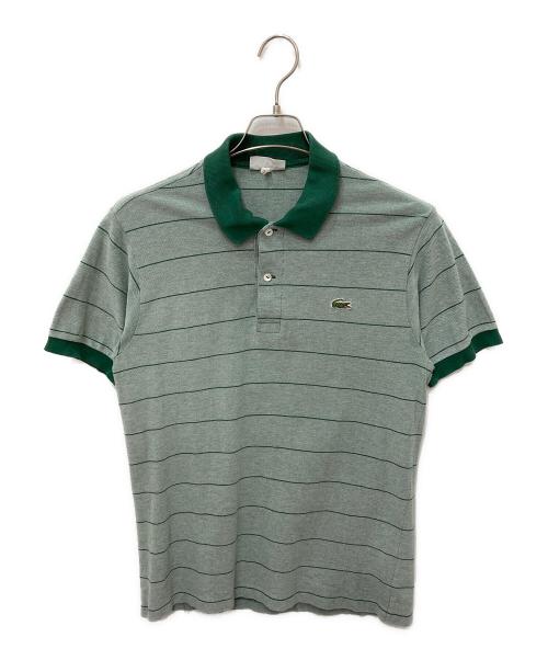 LACOSTE（ラコステ）LACOSTE (ラコステ) ポロシャツ グリーン サイズ:5の古着・服飾アイテム