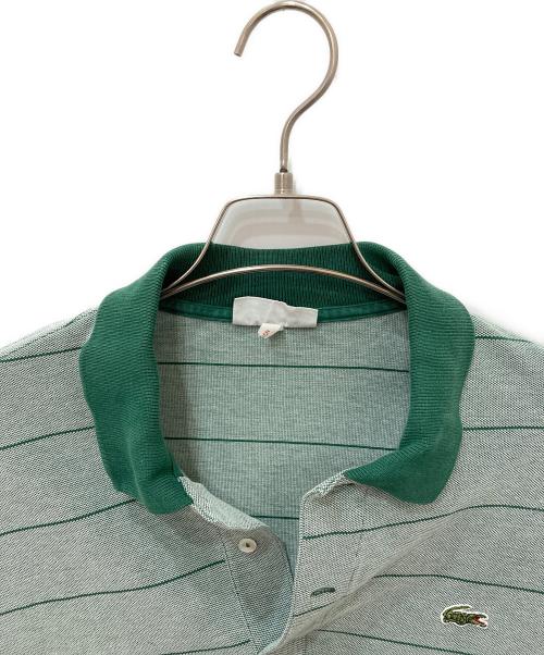 LACOSTE（ラコステ）LACOSTE (ラコステ) ポロシャツ グリーン サイズ:5の古着・服飾アイテム