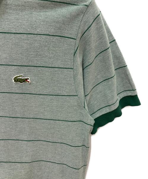 LACOSTE（ラコステ）LACOSTE (ラコステ) ポロシャツ グリーン サイズ:5の古着・服飾アイテム