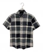 BLACK LABEL CRESTBRIDGEブラックレーベル クレストブリッジ）の古着「半袖シャツ」｜ブラック