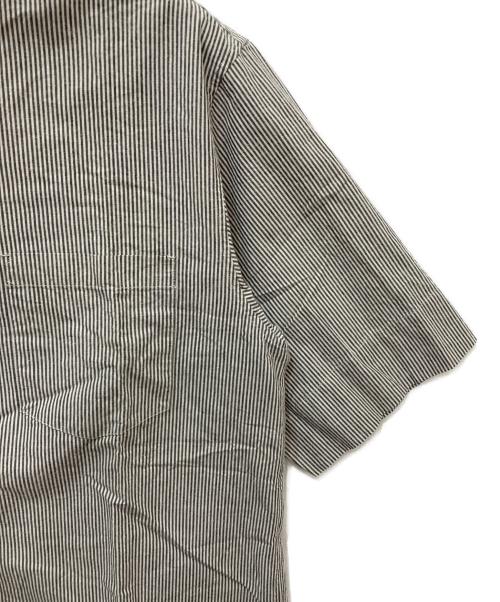 MHL（エムエイチエル）MHL (エムエイチエル) バンドカラーシャツ グレー サイズ:XLの古着・服飾アイテム