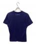 LACOSTE (ラコステ) プリントTシャツ ネイビー サイズ:Ｍ：4000円