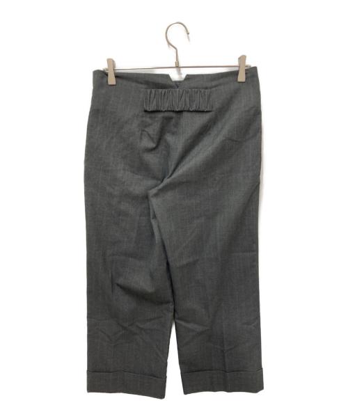 Vivienne Westwood RED LABEL（ヴィヴィアンウエストウッドレッドレーベル）Vivienne Westwood RED LABEL (ヴィヴィアンウエストウッドレッドレーベル) ワイドストライプパンツ グレー サイズ:3の古着・服飾アイテム