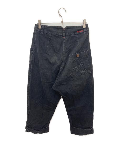 Vivienne Westwood RED LABEL（ヴィヴィアンウエストウッドレッドレーベル）Vivienne Westwood RED LABEL (ヴィヴィアンウエストウッドレッドレーベル) オーブサルエルパンツ グレー サイズ:2の古着・服飾アイテム