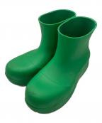 BOTTEGA VENETAボッテガベネタ）の古着「Puddle Ankle Boot」｜グリーン