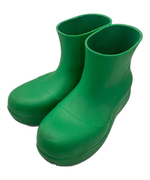 BOTTEGA VENETA（ボッテガベネタ）BOTTEGA VENETA (ボッテガベネタ) Puddle Ankle Boot グリーン サイズ:39の古着・服飾アイテム